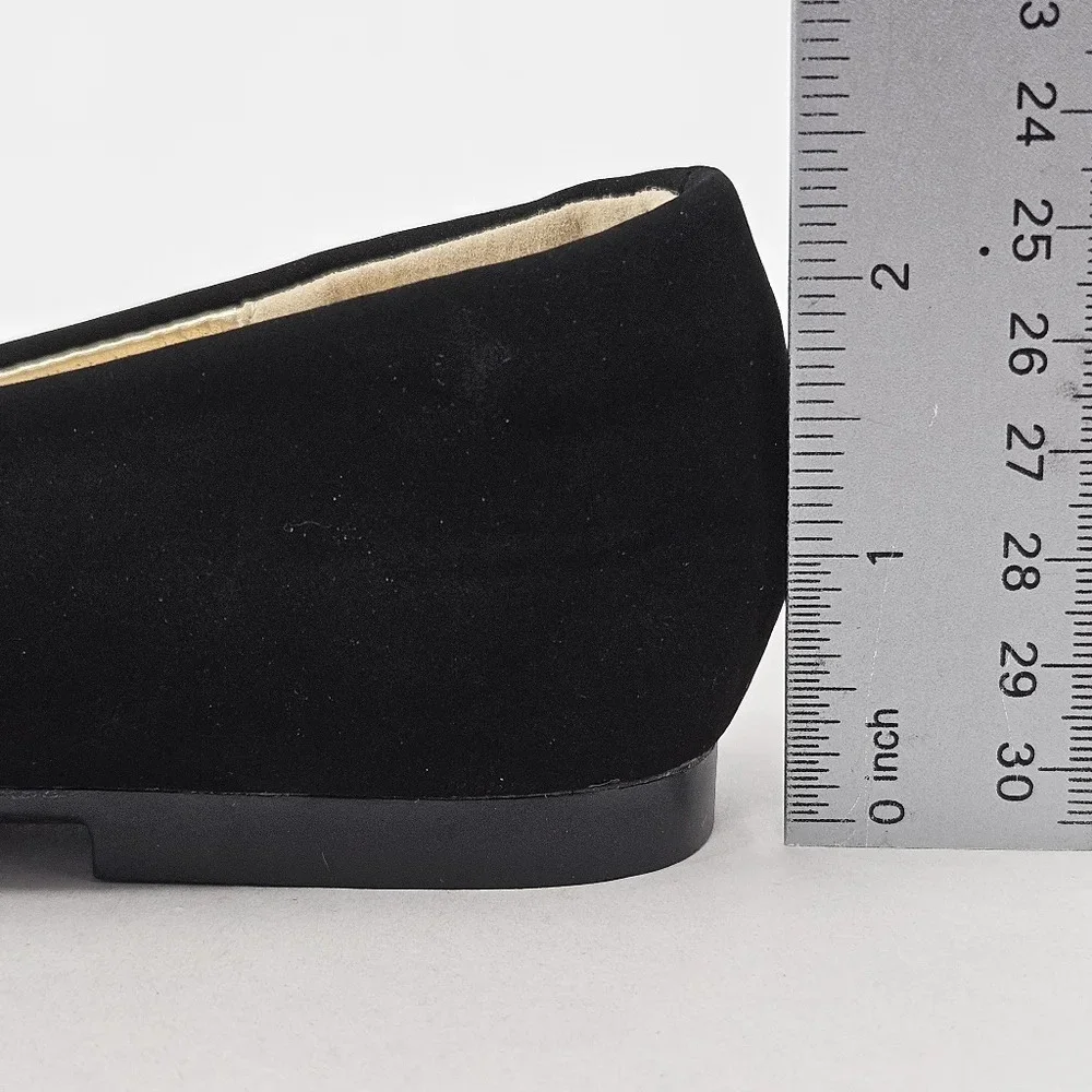 Dream Pairs Flats Shoes Kids Sz 2 Black Faux Nubuck Leather Dressy Casual